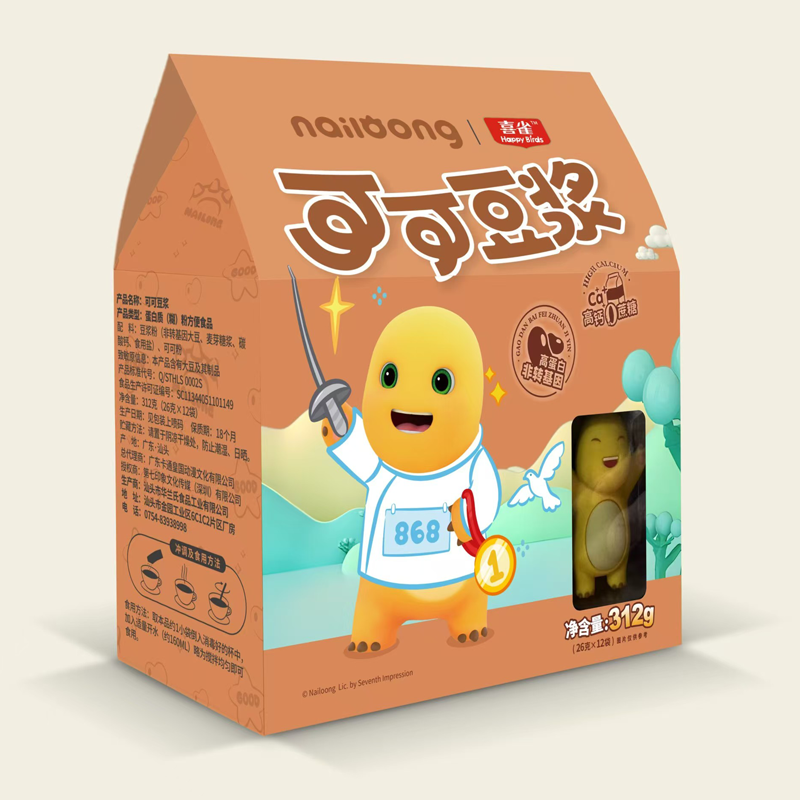 奶龍可可豆漿312克